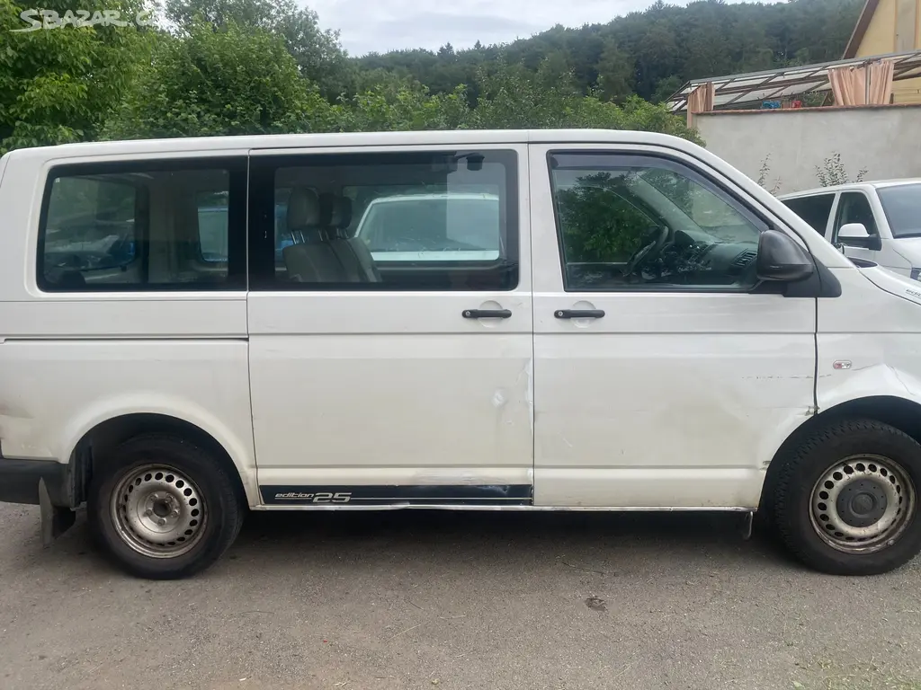 Volkswagen Transporter, 2,0tdi,75kw,6míst,nová STK - fotka 3