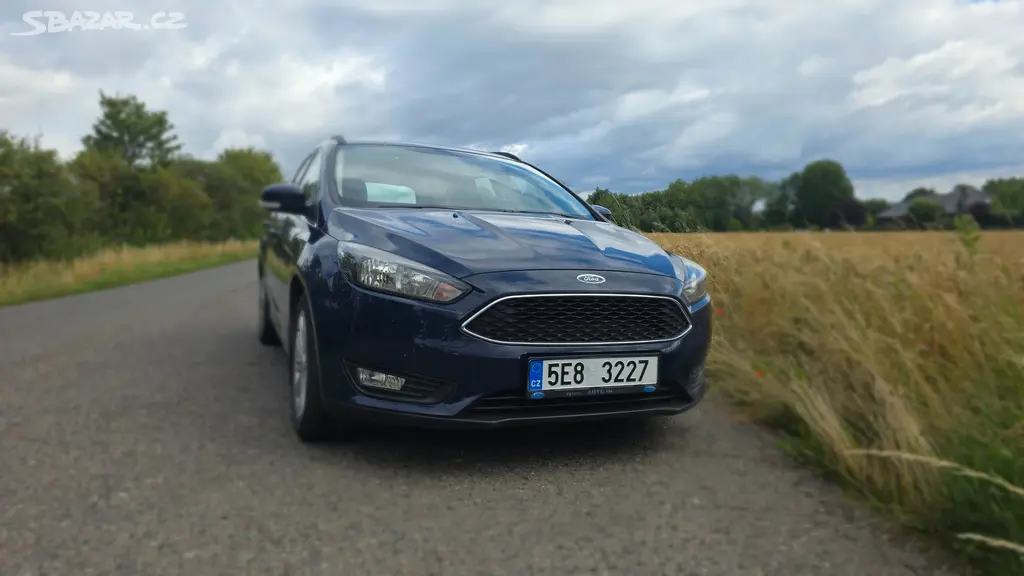 Ford Focus 2017, benzín, 1. majitel, nízký nájezd