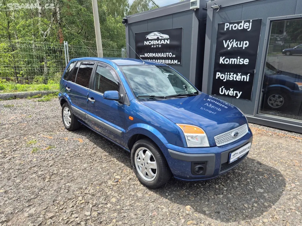 Ford Fusion, 1.4i 59kW, nová STK, pěkný