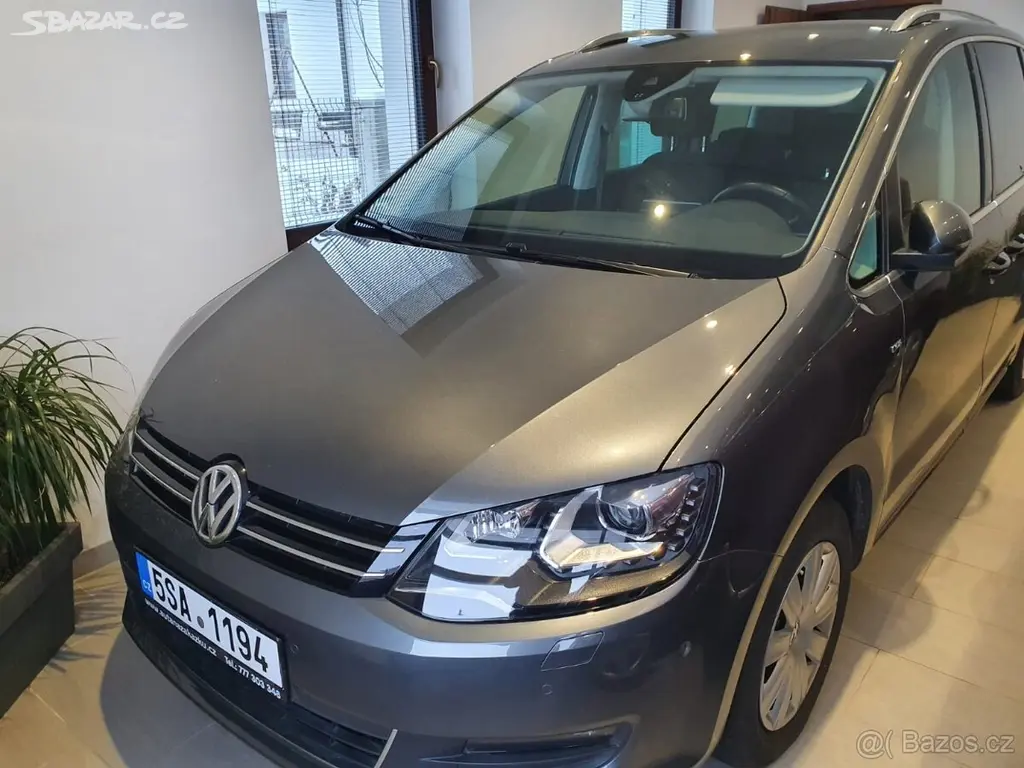 VW Sharan 2,0TDI 103kW CUP 7 míst webasto tažné