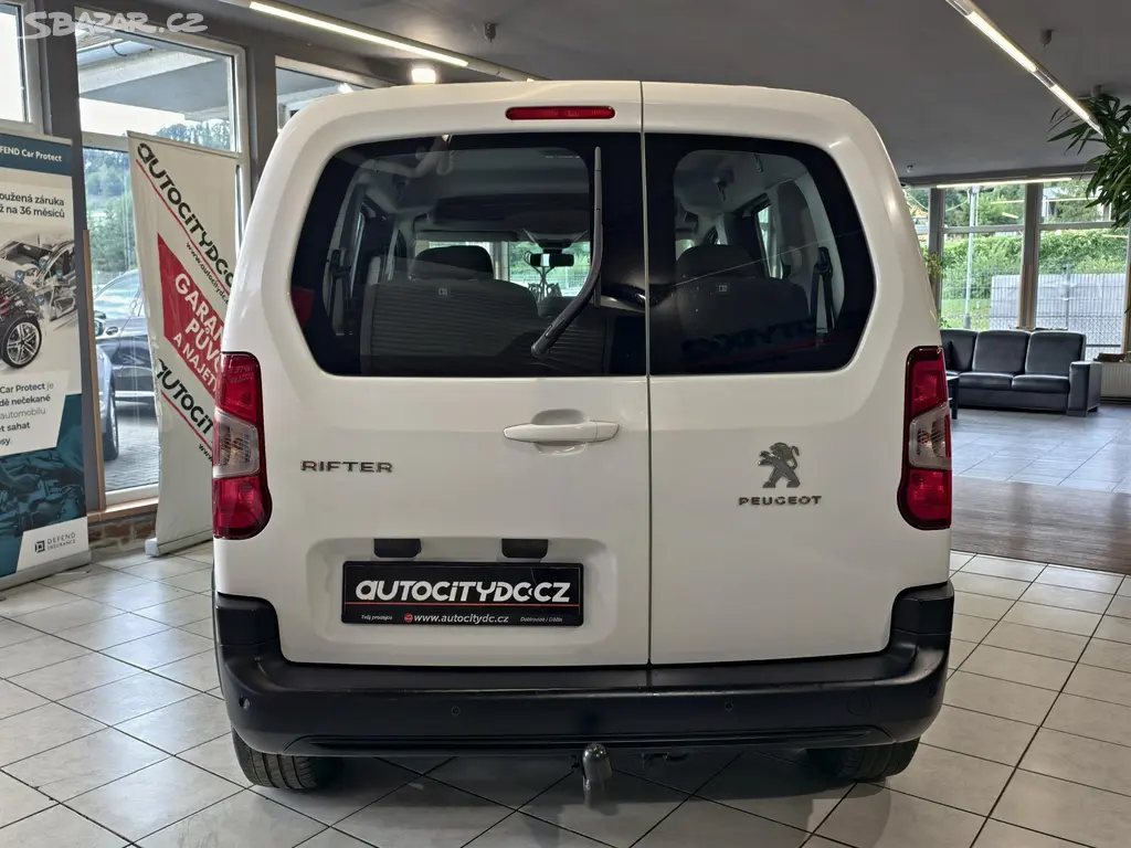 Peugeot Rifter, 1.5 BHDi 96kW 7 MÍST, LANE, ČR - fotka 6