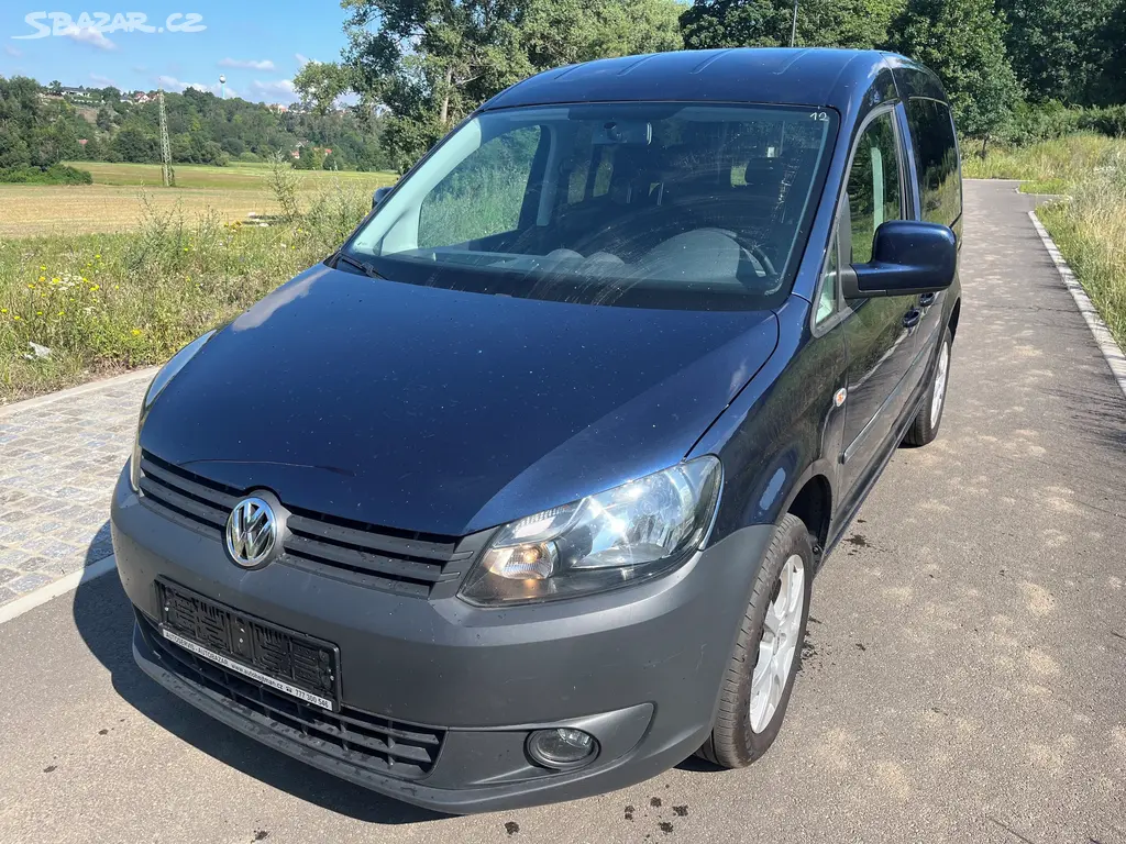 Volkswagen Caddy LiFE 1.6 TDI 2x šoupačky alu