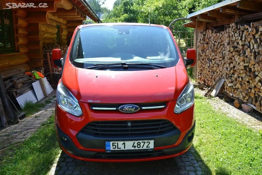 Ford Tourneo Custom 2,0 92kW,8 míst, 1. majitel