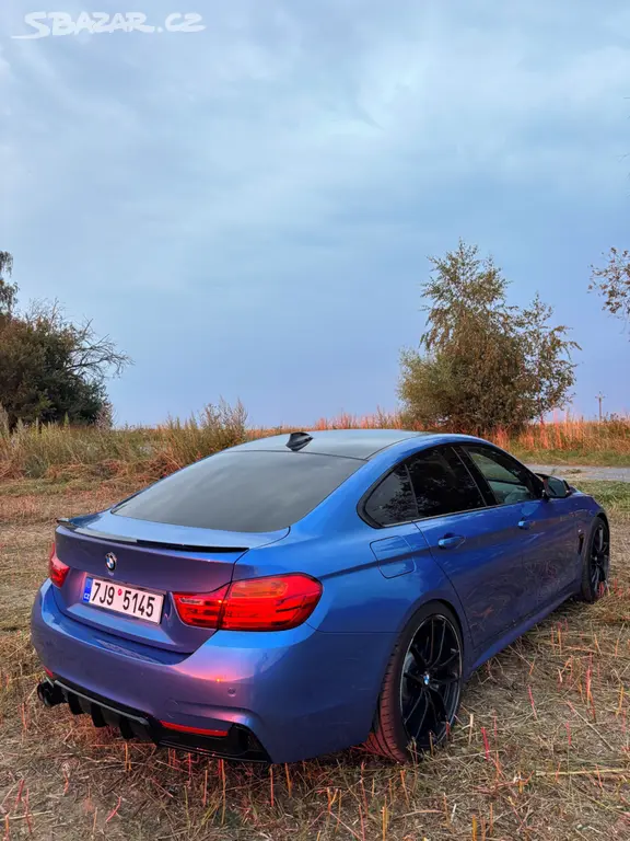 BMW 430d 2016 zadokolka estoril blau - fotka 4