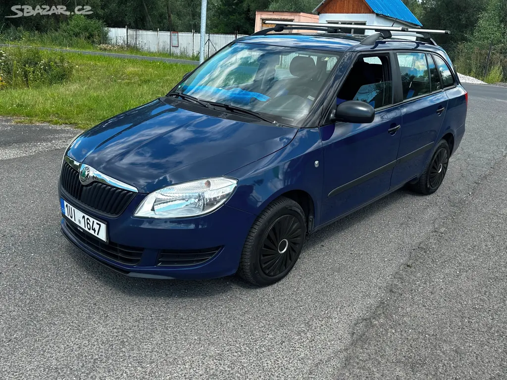 Škoda Fabia II kombi 1.6TDi, r.2011, klima