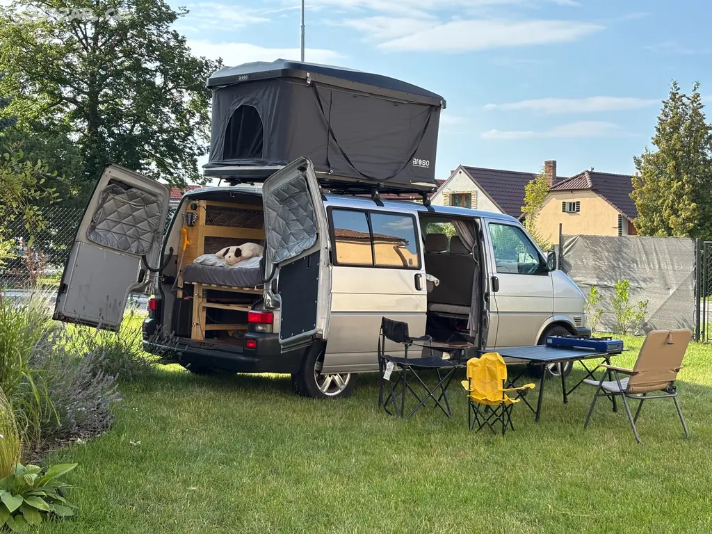 VW T4 Caravelle Long 2.5 TDI ACV Camper Vestavba - fotka 4