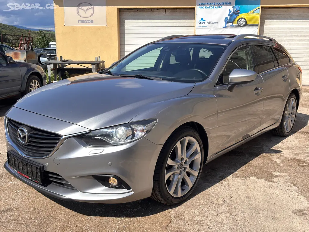 MAZDA 6 2.5i,141KW,2013,2.MAJ,ŠÍRB,LED,PLNÁ VÝBAVA