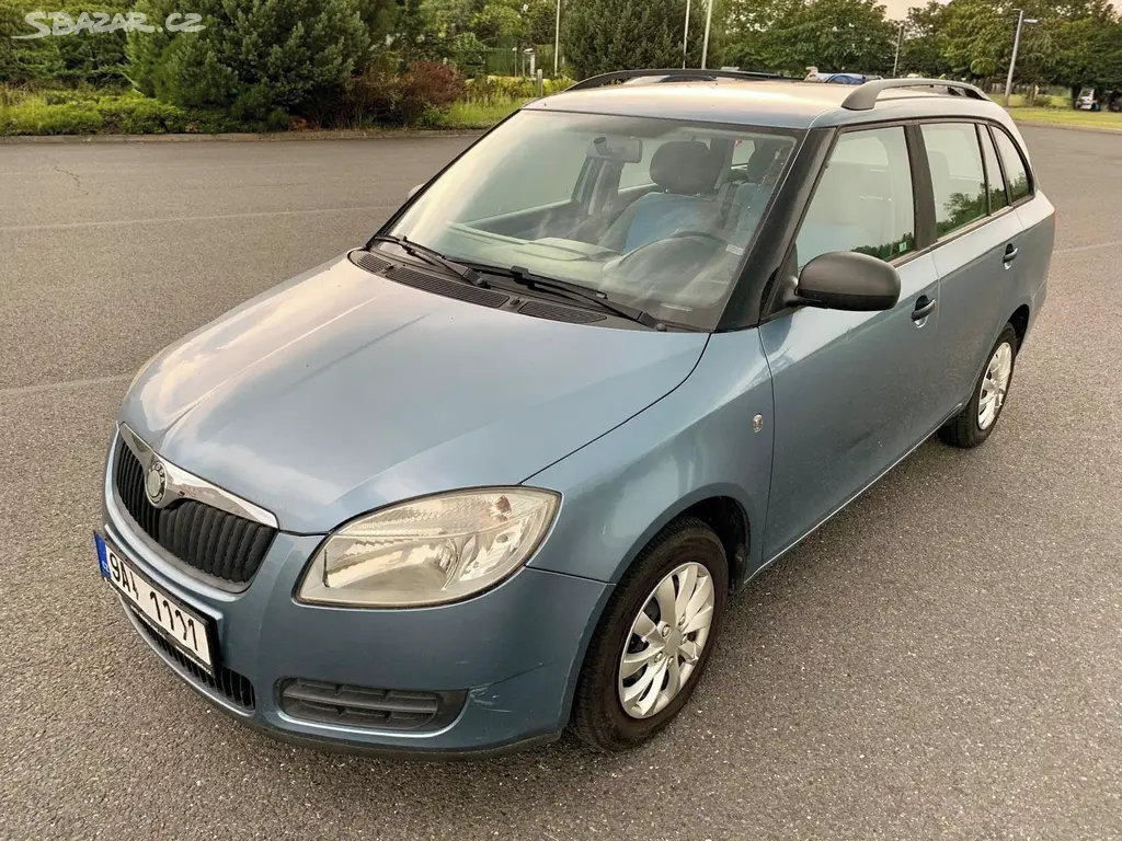 škoda fabia kombi 1.2 51kw tažné,nové STK