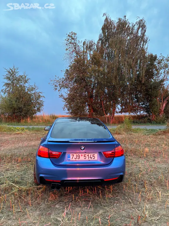 BMW 430d 2016 zadokolka estoril blau - fotka 5
