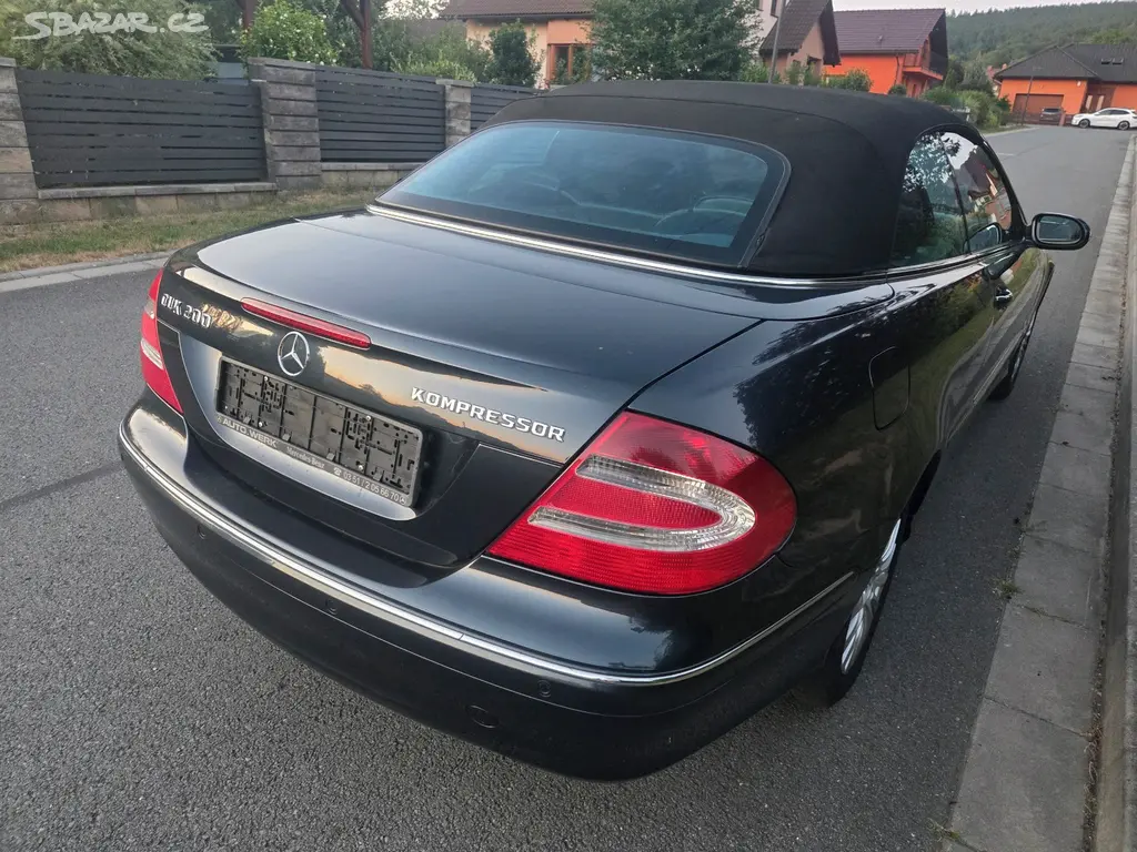 Mercedes Benz CLK 200 cabrio AVANTGARDE - fotka 6