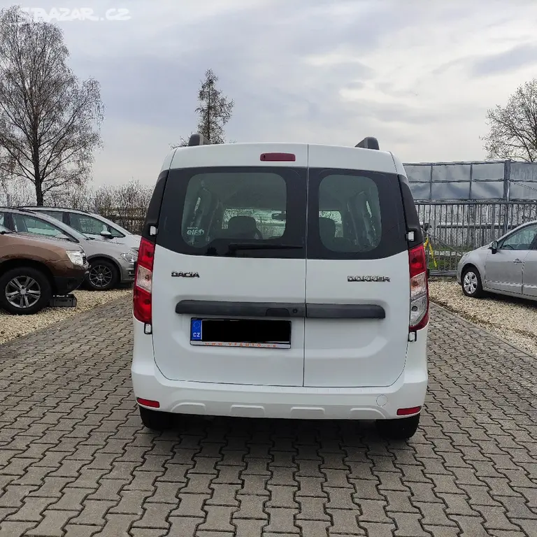 DACIA DOKKER 1.2i,85 KW,11/2016,KLIMA,ESP,USB,BC - fotka 6
