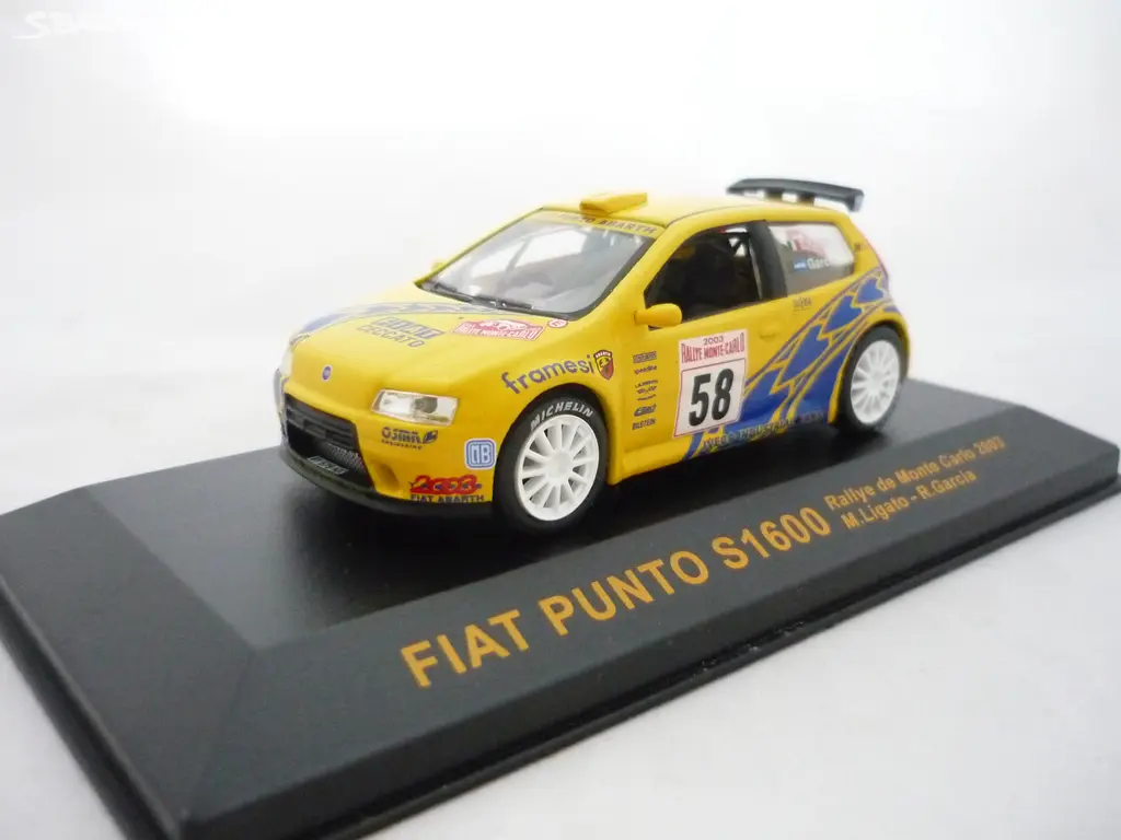 Náhled: Fiat Punto S1600 Rally Monte Carlo Ligato IXO 1/
