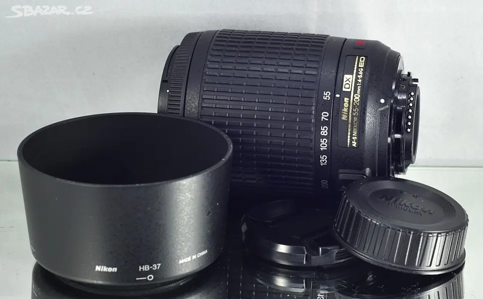 Náhled: NIKON AF-S DX NIKKOR 55-200mm f/4-5.6 G ED VR