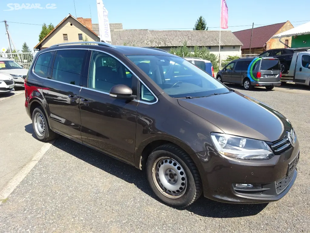 VW SHARAN Comfort 2,0 TDI 110kW+DSG - 7míst - 2017