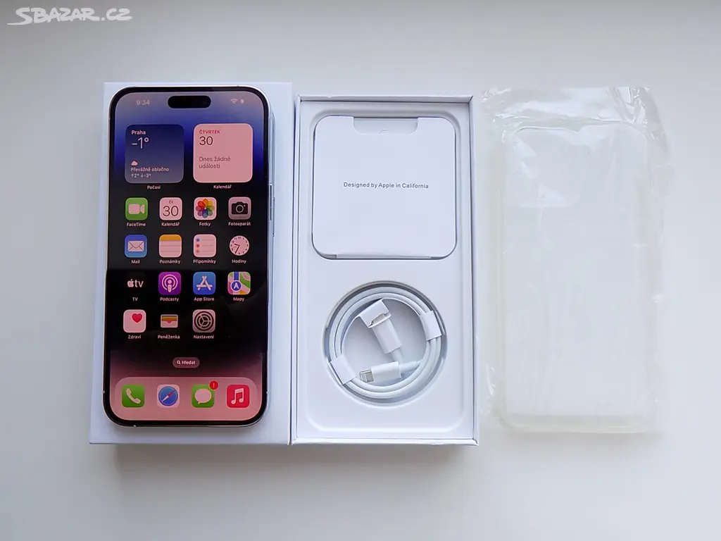 Náhled: APPLE iPhone 14 Pro MAX 128GB Silver - ZÁRUKA -TOP