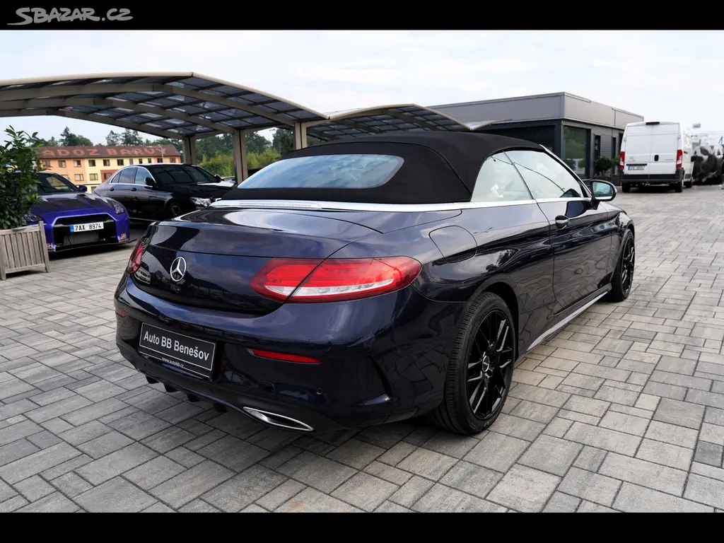 Mercedes-Benz Třídy C, C 220d cabrio 4Matic AMG/210PS - fotka 5