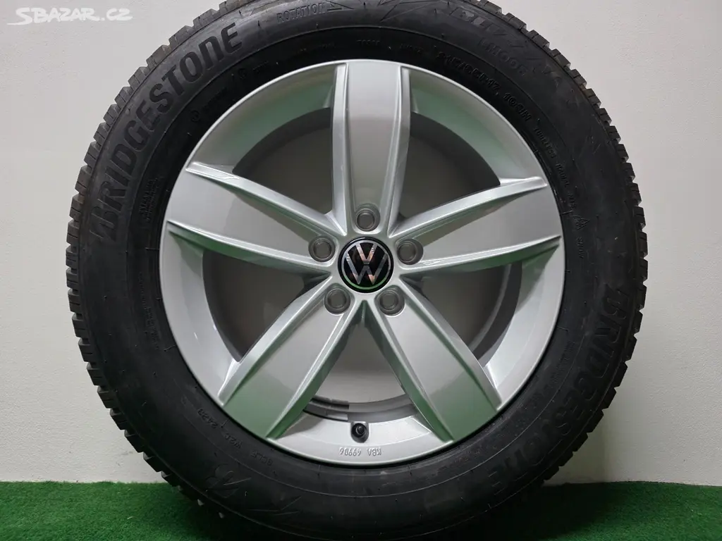 VW Tiguan II Allspace Alu kola 17 Zimní Nové Originál  5NA071497 Corvara