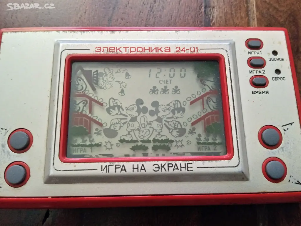 Náhled: Ruská hra Elektronika Mickey Mouse plně funkční