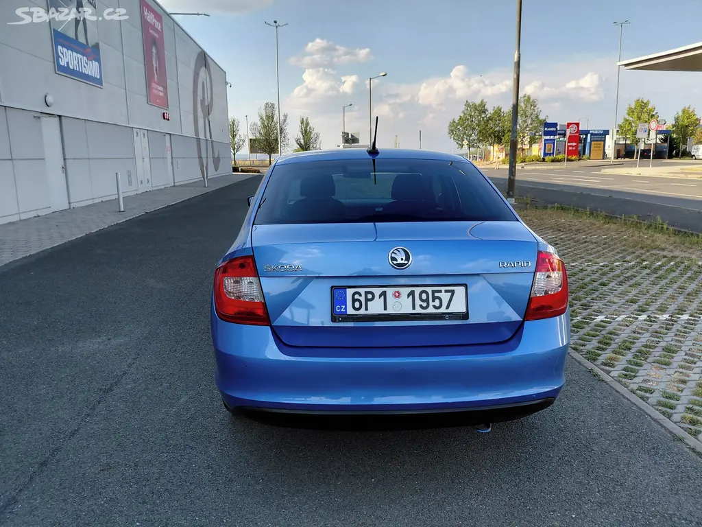 Škoda Rapid, 1.2TSI 77KW PĚKNÉ,SPOLEHLIVÉ - fotka 6