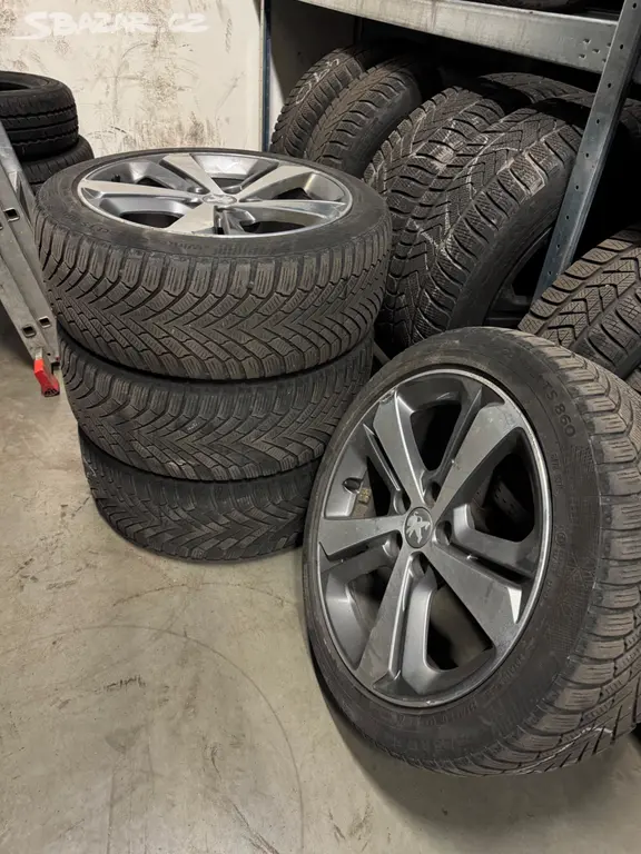 Alu kolo RUBIS 17" - originál disk na Peugeot 308 - fotka 3