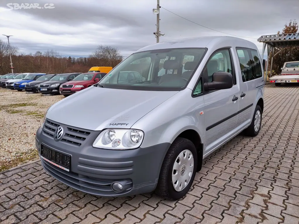 VOLKSWAGEN CADDY 1.9 TDi 77KW,LIFE,KLIMA,EL.OKNA