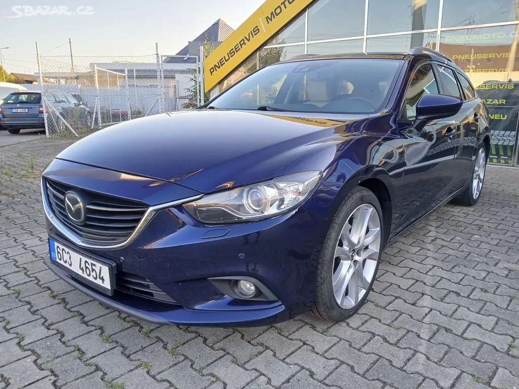 Mazda 6, 2.2d, 129kW, aut., 1.majitel