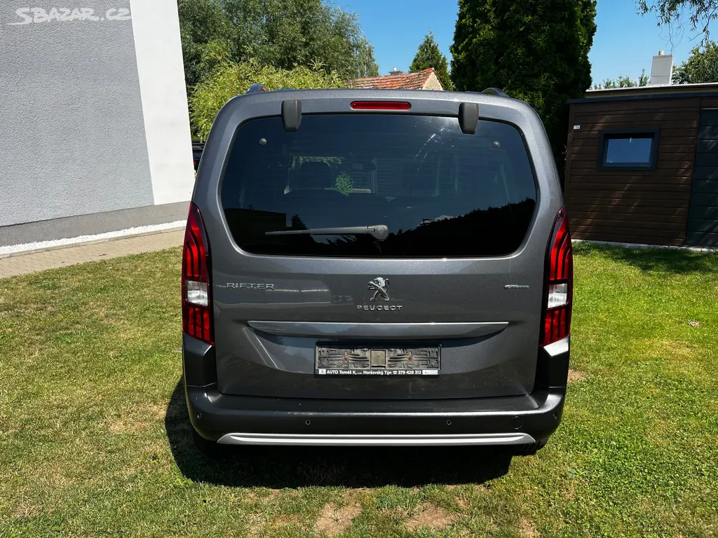 Peugeot Rifter 1.5HDi 96KW GT Line r.v2020 nové ČR - fotka 4