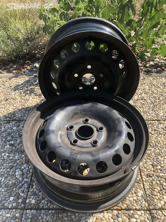 Náhled: Disky plechové 5x112 6Jx15H2 ET47 (ŠKODA, VW)