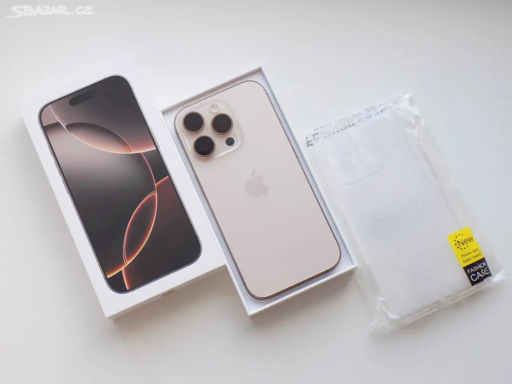 Náhled: Apple iPhone 16 Pro 128GB Pouštní titan - ZÁRUKA