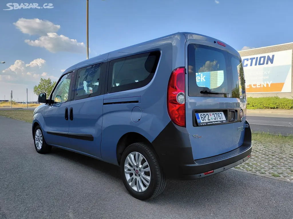 Fiat Dobló, 1.6JTD 77KW 1.MAJ VELMI PĚKNÉ - fotka 5