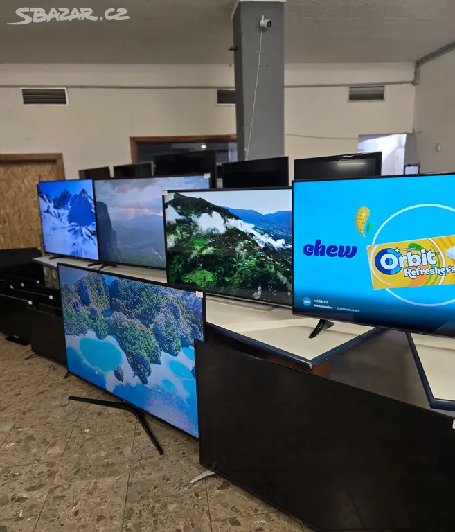 Náhled: Různé velikosti Smart televize