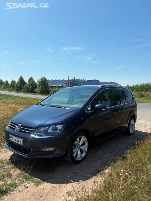 Vw Sharan 2.0 TDi 103 kw 7 míst tažné