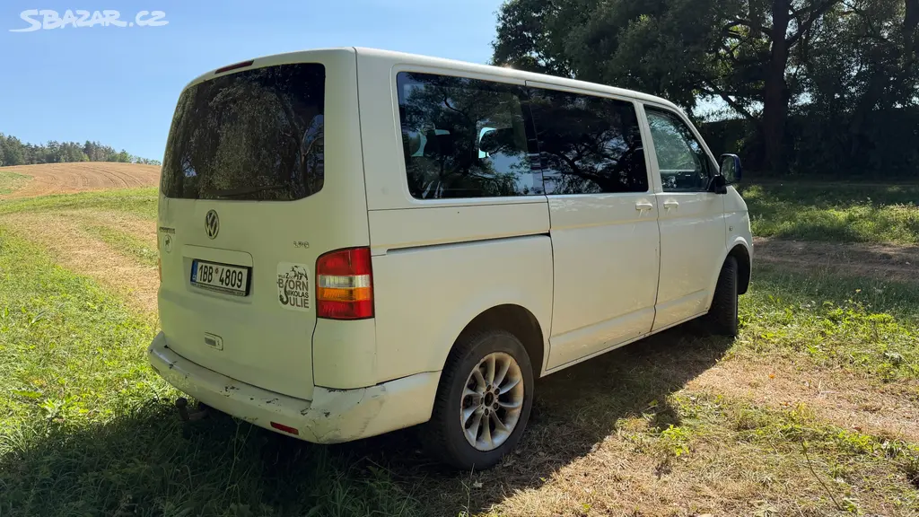 VW T5 Caravelle 2009 2.0 benzín + LPG - fotka 6