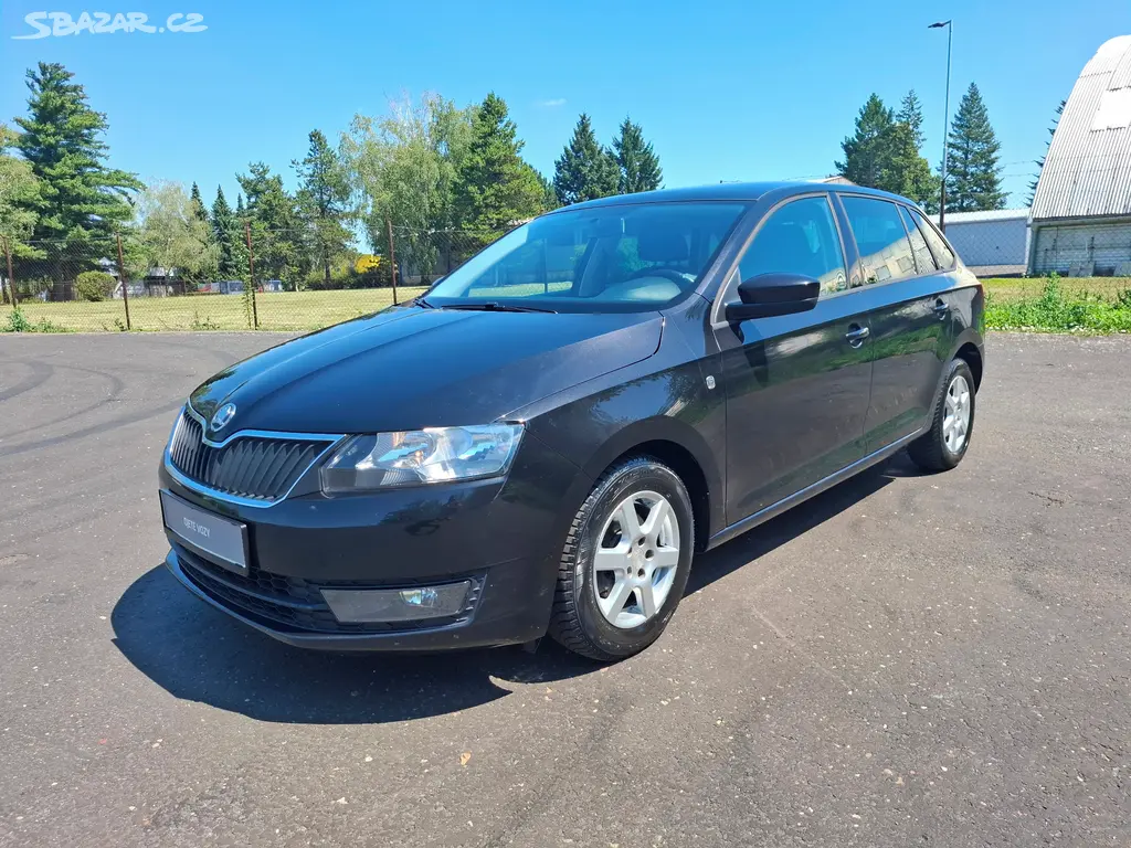 Škoda Rapid 1.2TSi 63kW,klima,10/2014,senzo. tažné