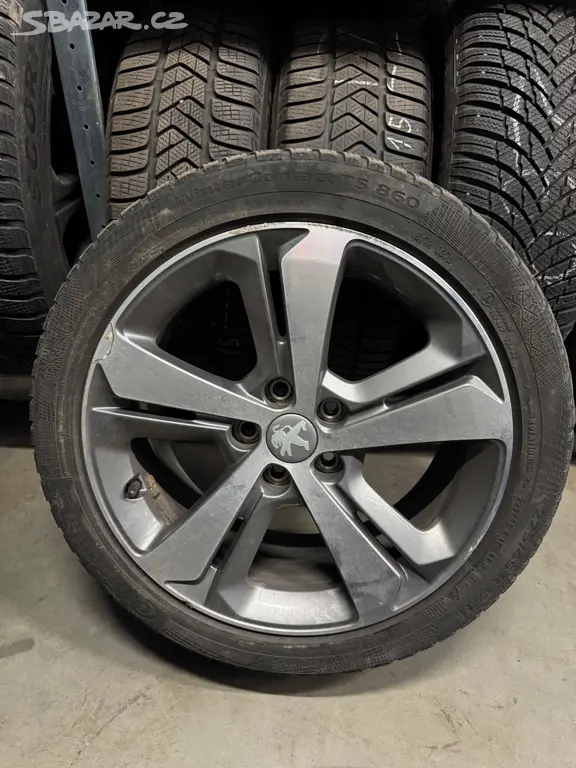 Alu kolo RUBIS 17" - originál disk na Peugeot 308 - fotka 2