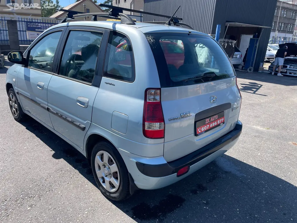 HYUNDAI MATRIX 1.6i 16V 76KW 1 Majitel ČR 2008 - fotka 6