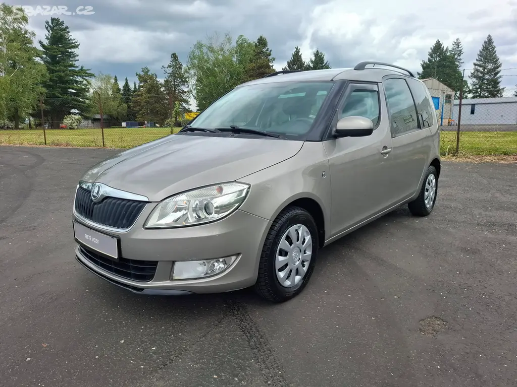 Škoda Roomster 1.2TSi 63kW,klimatizace,senzory