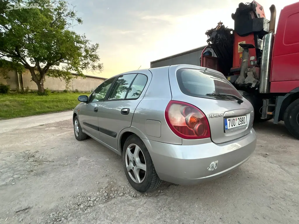 Nova STK, klima,tučná výbava,Nissan Almera 1.5 dCi - fotka 2