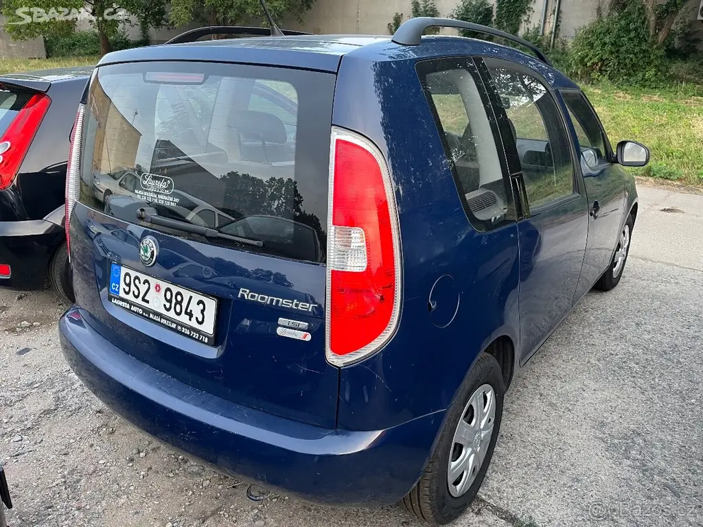 Top stav, 86 tis. km, Škoda Roomster 1.2 TSI 63 kW - fotka 2