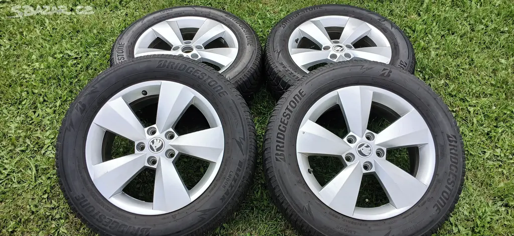 Prodám originál alu kola Škoda 5x112 R17