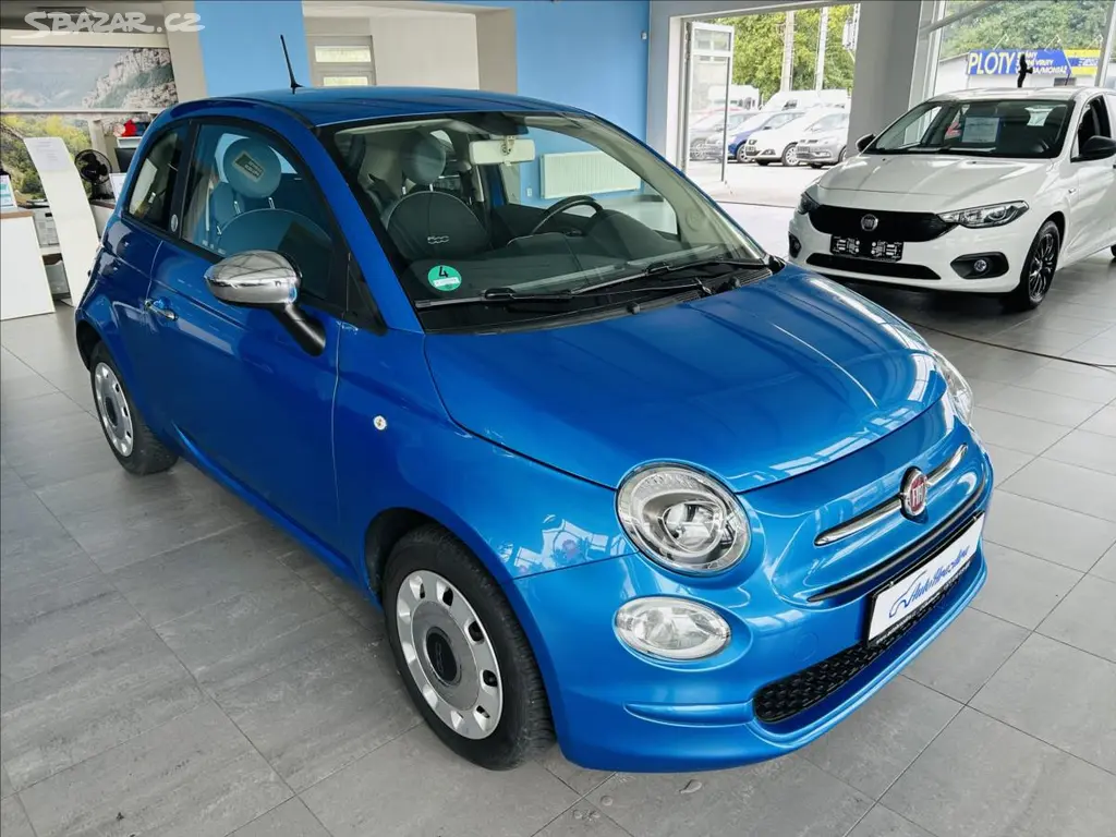 Fiat 500, 1,2 AUTOMAT,SERVISKA,MIRROR