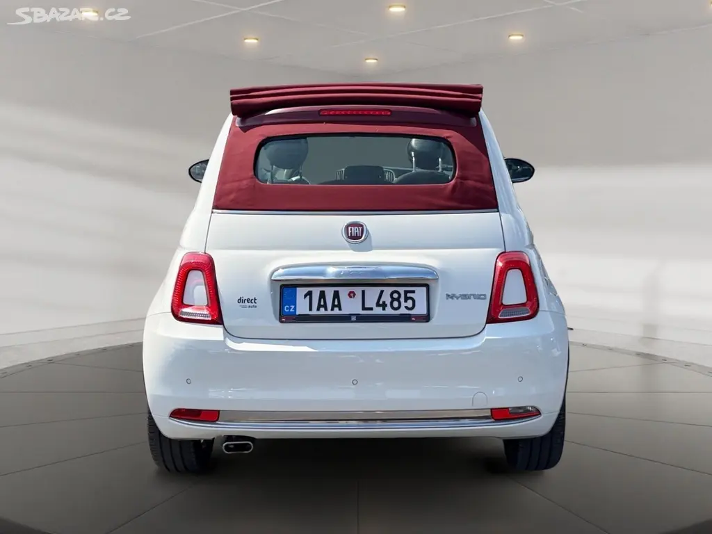 Fiat 500, CABRO 1.0 HYBRID 51kW CZ DPH - fotka 5