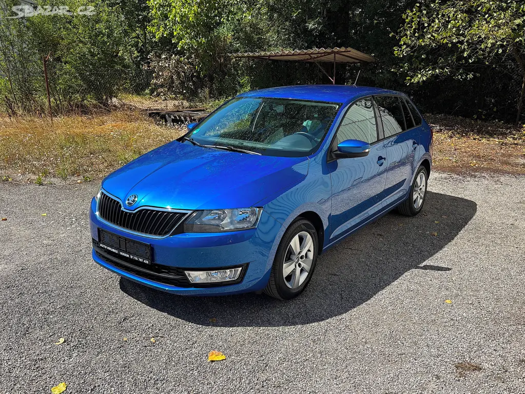 Škoda Rapid, 1.2 TSi 66kW SERVISKA TAŽNÉ PĚKNÉ