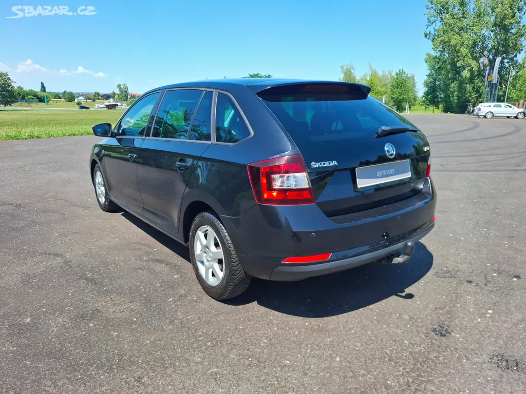 Škoda Rapid 1.2TSi 63kW,klima,10/2014,senzo. tažné - fotka 6
