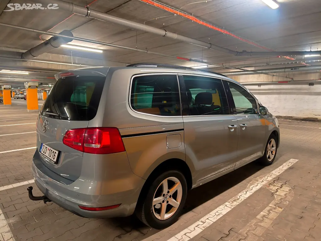 Volkswagen Sharan 2.0 TDI, tažné - fotka 6