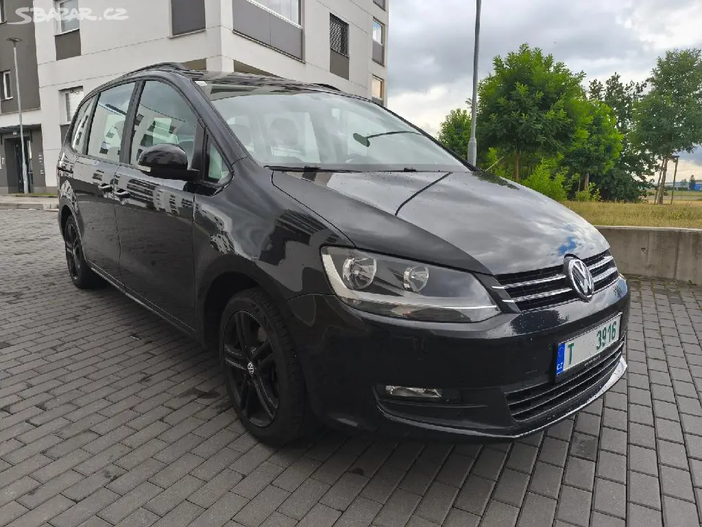vw sharan 2.0tdi 110kw.naj 188tkm.novy model.tazne