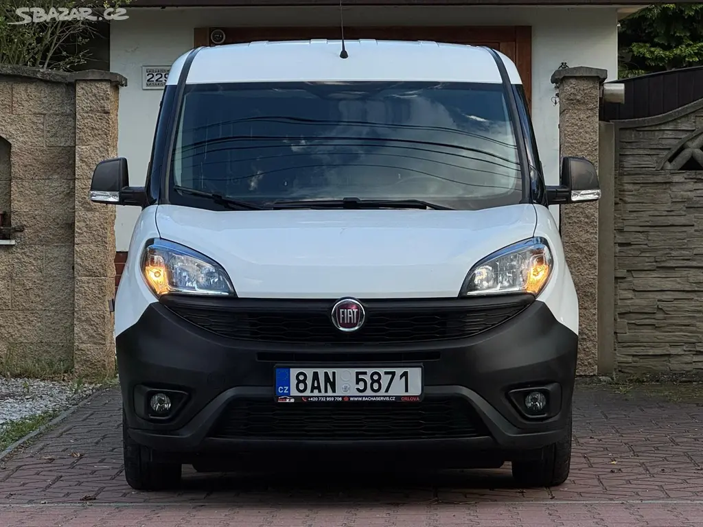 Fiat Dobló cargo 1.3 ČR 1.MAJ, DPH NEHAVAROVÁNO - fotka 2