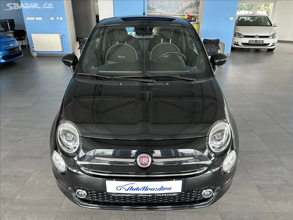 Fiat 500, 1,2 LOUNGE,KLIMA,SERVISKA - fotka 2