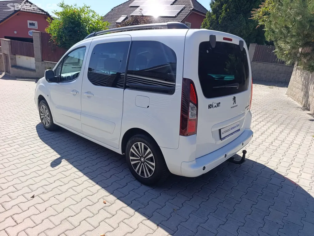 Peugeot Partner Tepee,2017,ČR,serv.k,1.6VTi,záruka - fotka 4