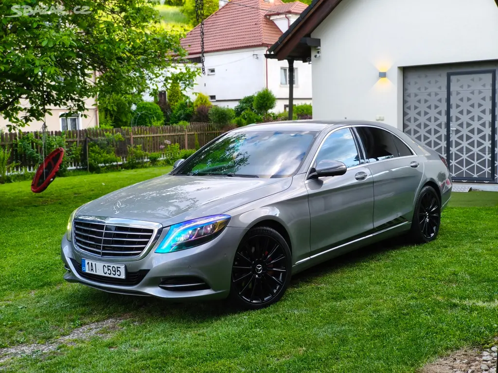 Mercedes S350 CDi W222 AMG masáže LONG 5 míst - fotka 3
